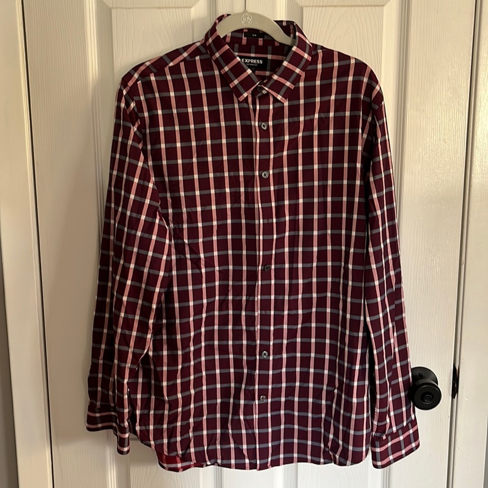 Express Large Slim Fit Men’s Dress Shirt